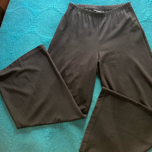 Bryn Walker Black Wide Leg Palazzo Pants - Picture 2 of 15